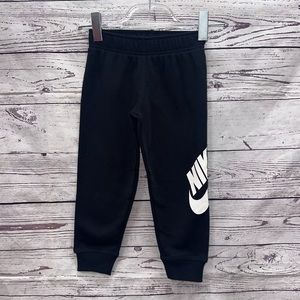 Nike Unisex Kids Black Jogger/Sweatpants Size 4t